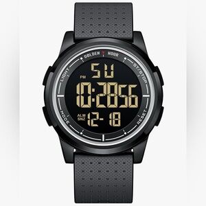 GOLDEN HOUR Ultra-Thin Digital Sports Watch